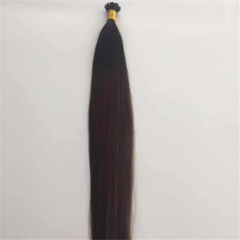 High quality keratin hair natural human hair accept custom order YL292